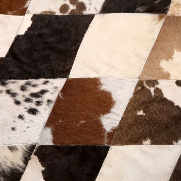 Patchwork Round Rug 3x3 FT