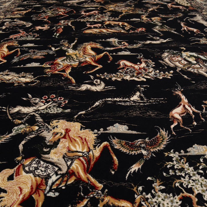 Shikargah Fine Persian Khas 5x8 FT