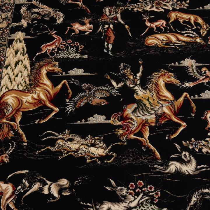 Shikargah Fine Persian Khas 5x8 FT