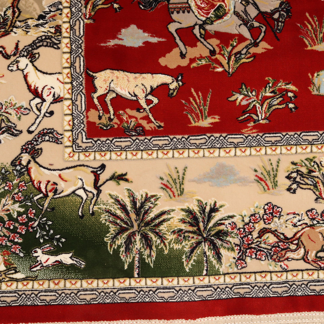Shikargah Fine Persian Khas 5x8 FT