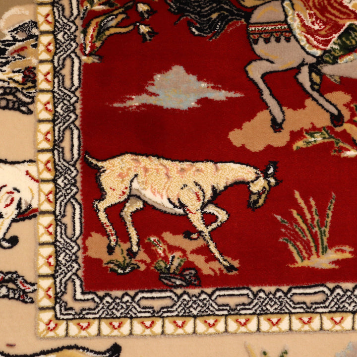 Shikargah Fine Persian Khas 5x8 FT