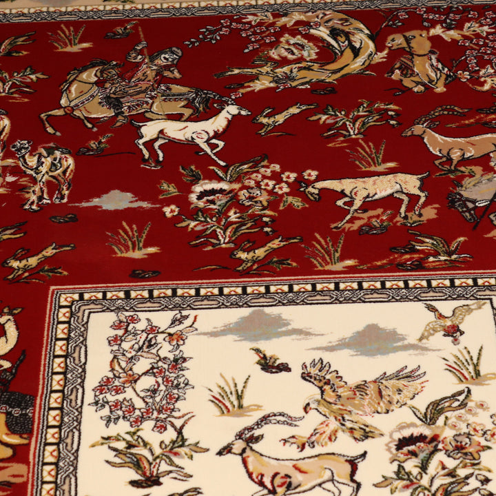 Shikargah Fine Persian Khas 5x8 FT