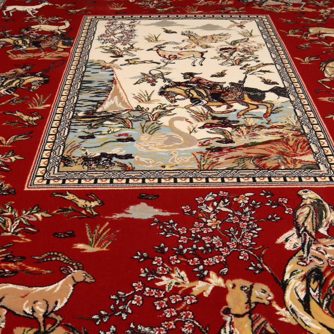 Shikargah Fine Persian Khas 5x8 FT
