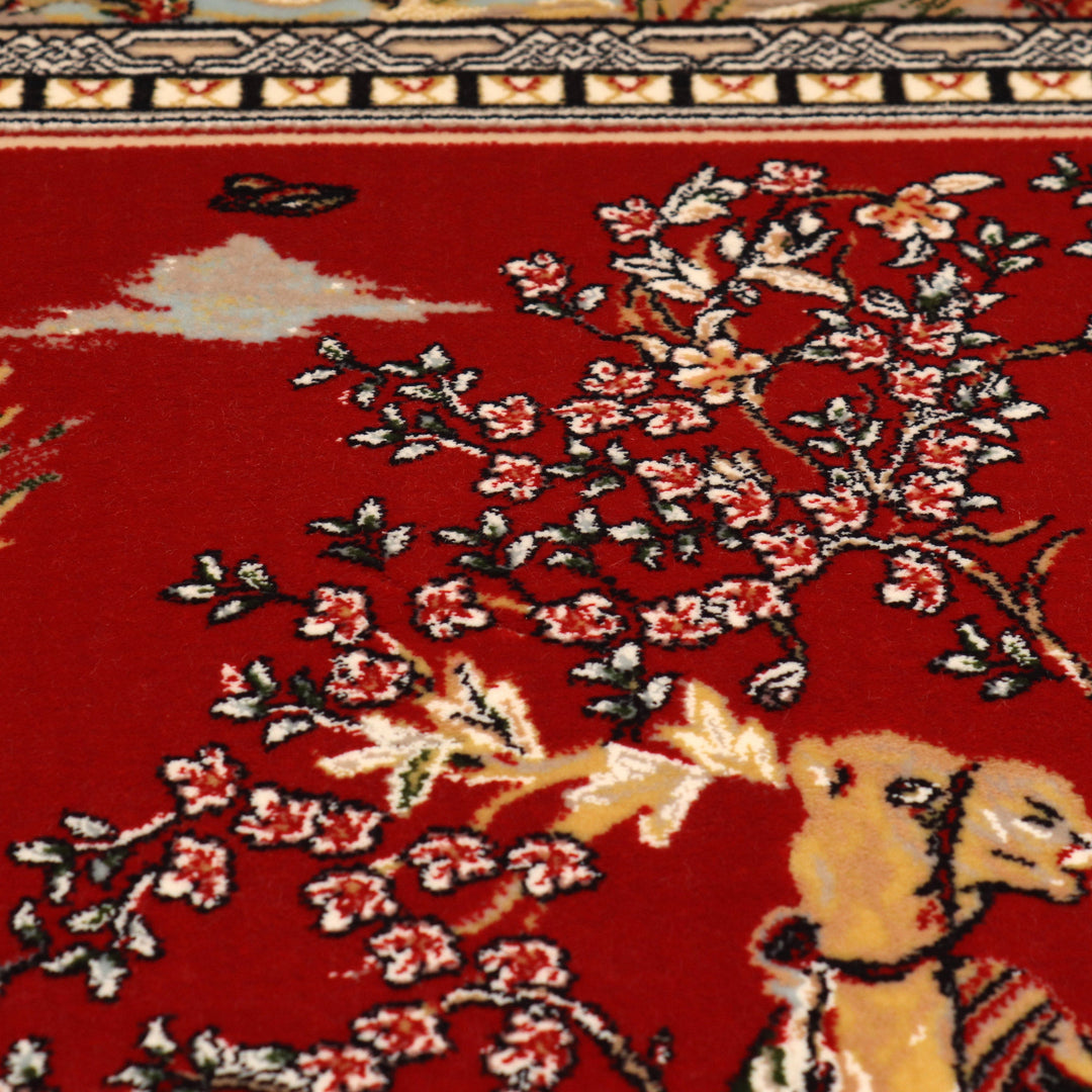 Shikargah Fine Persian Khas 5x8 FT