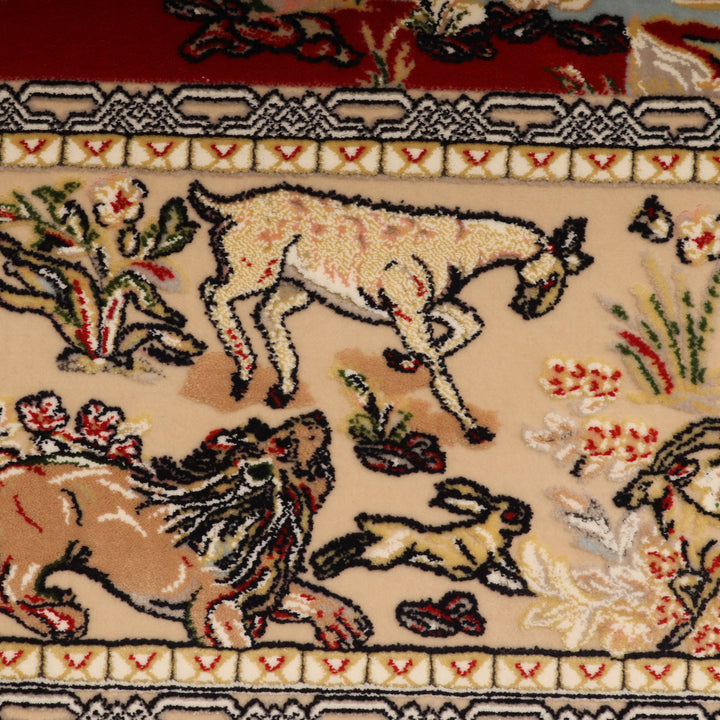 Shikargah Fine Persian Khas 5x8 FT