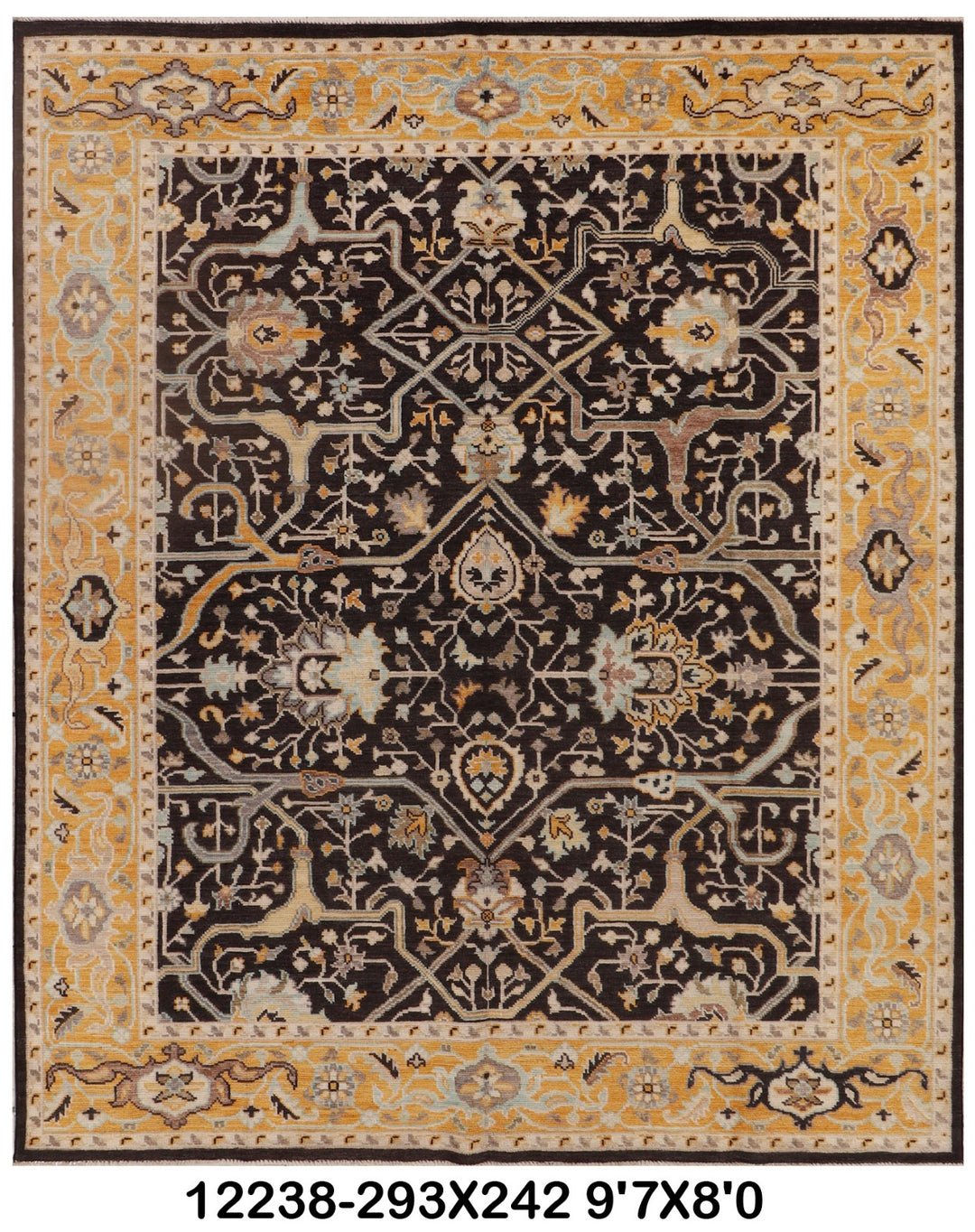 Oushak Handmade Rug 8x10 FT