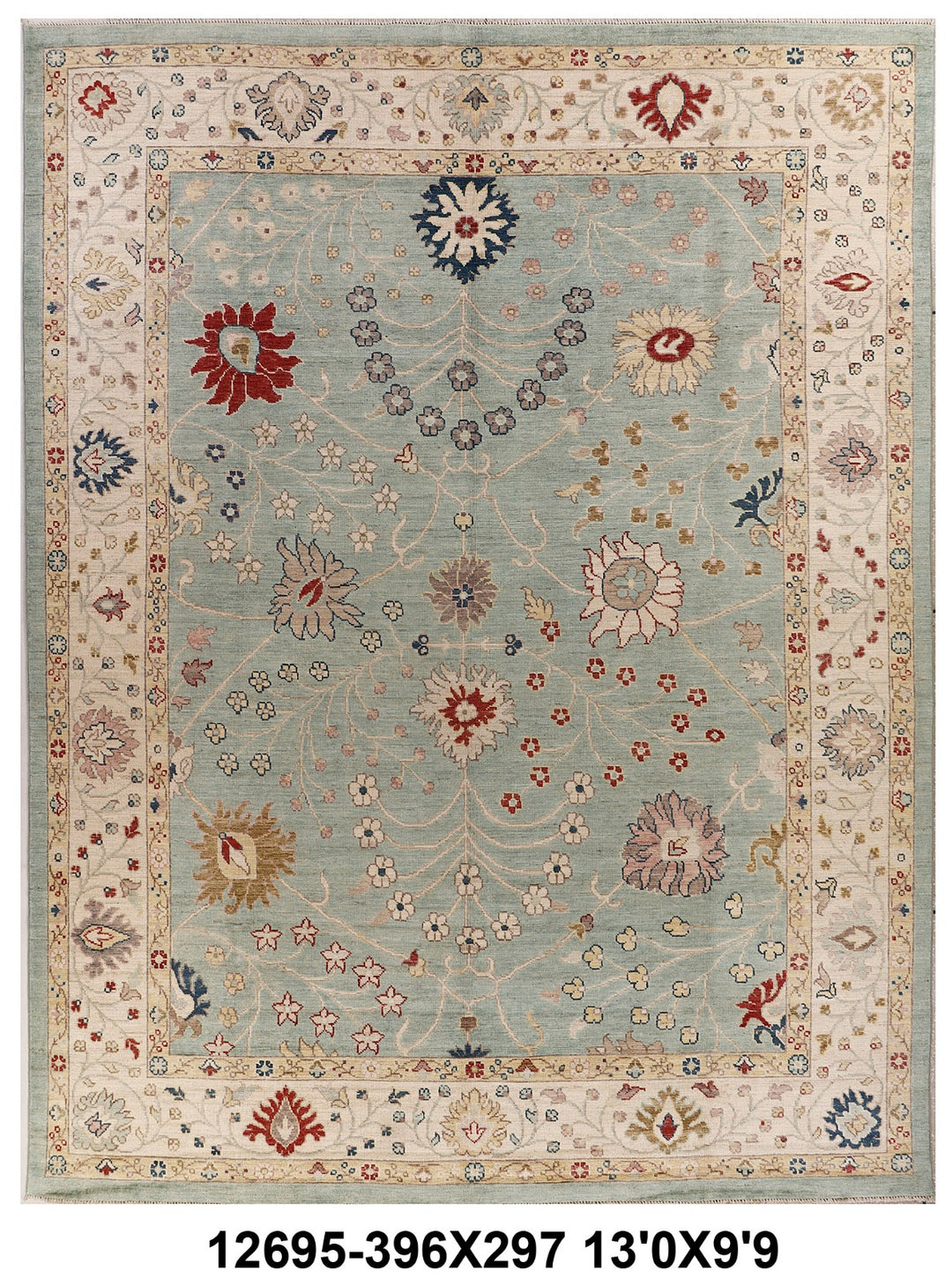 Oushak Handmade Rug 10x13