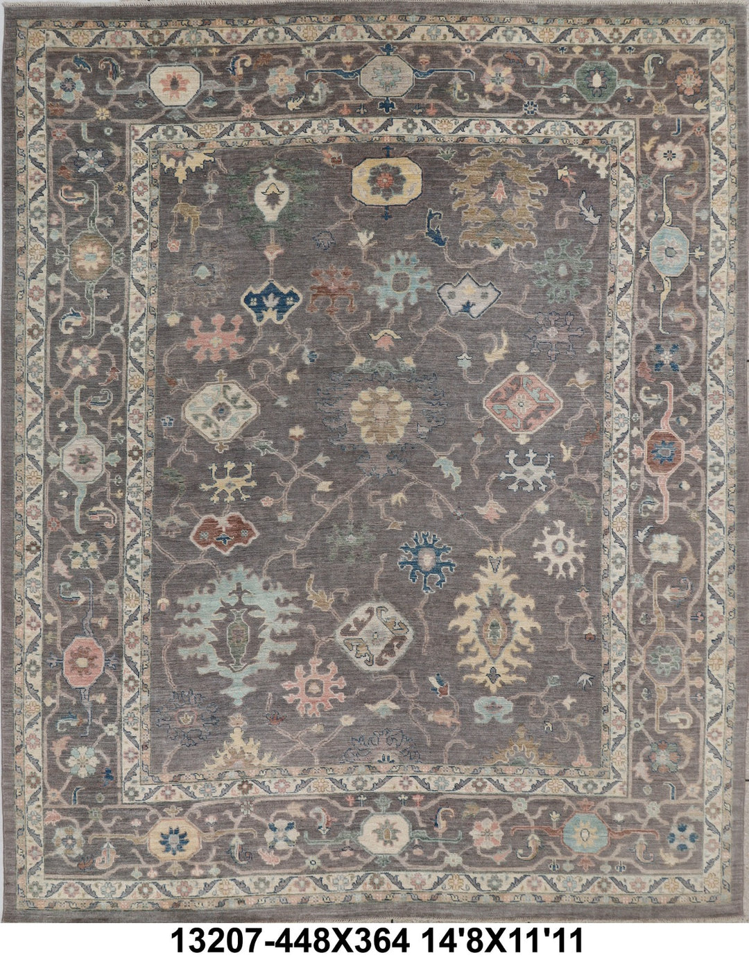 Oushak Handmade Rug 12x15