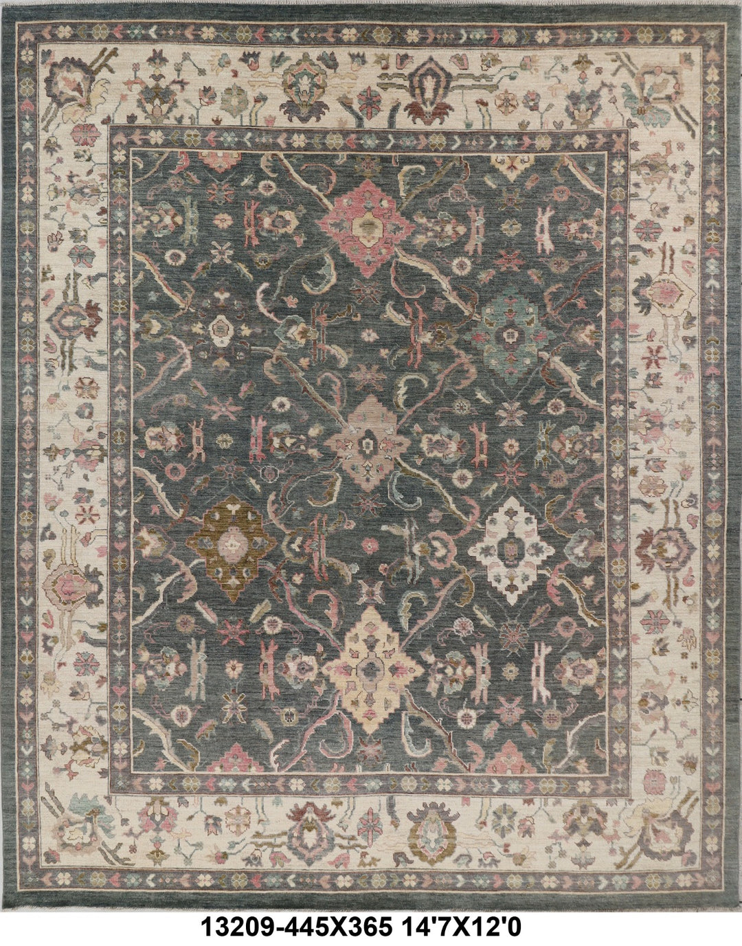 Oushak Handmade Rug 12x15