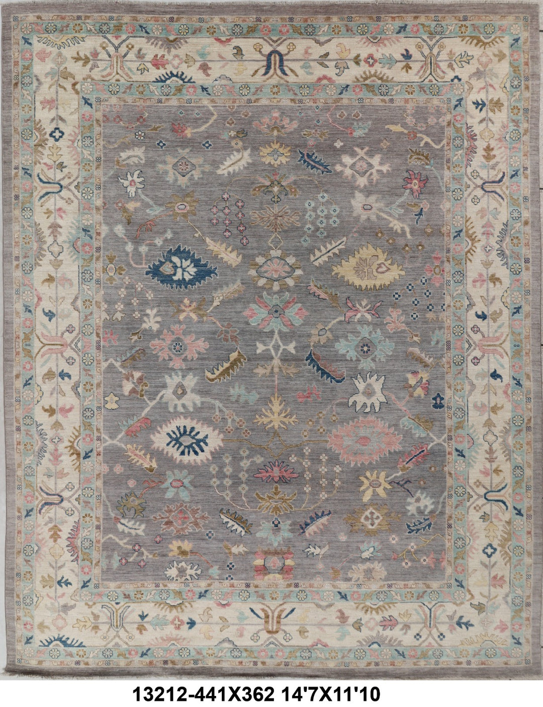 Oushak Handmade Rug 12x15