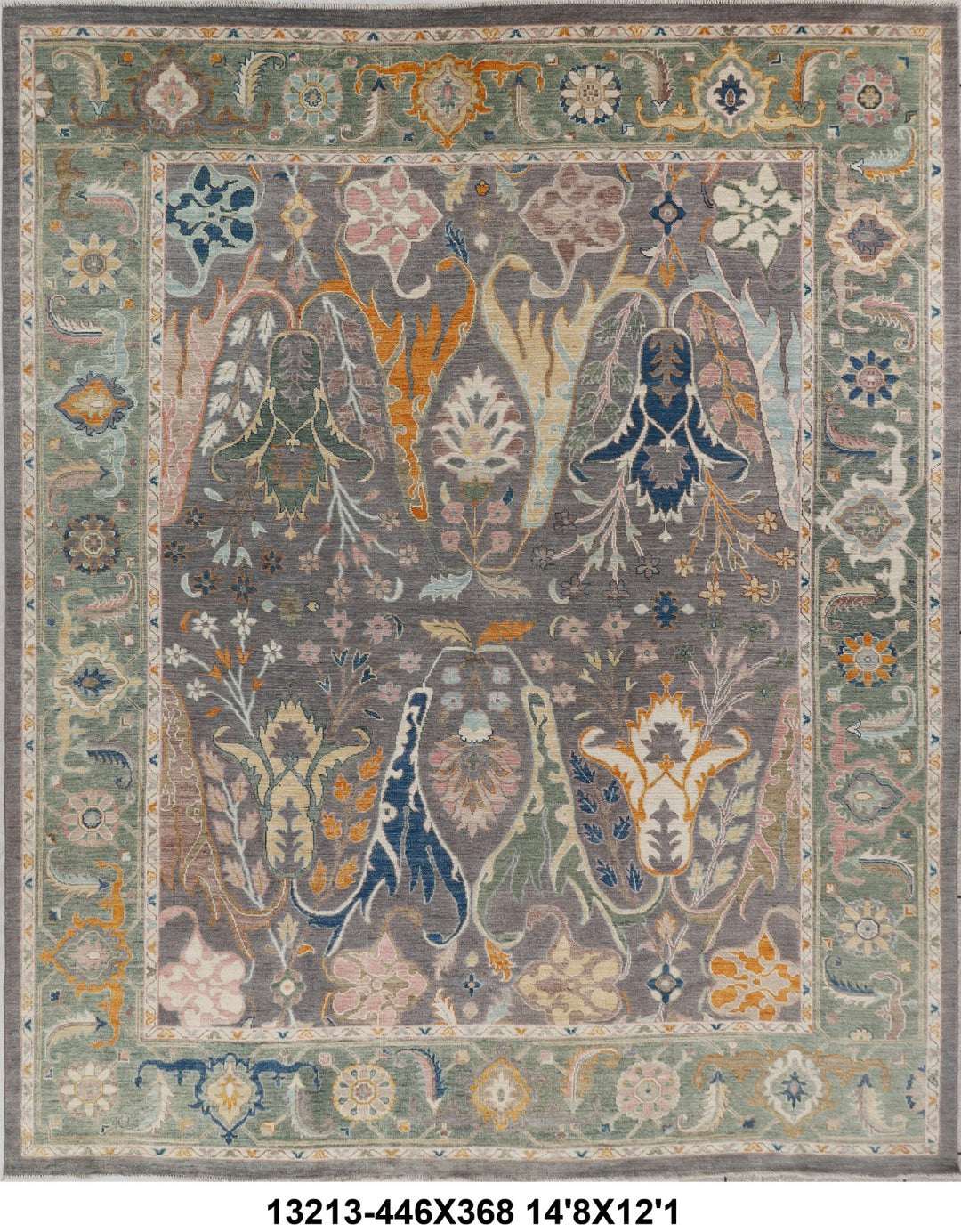 Oushak Handmade Rug 12x15