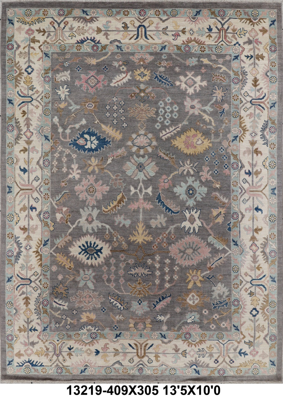 Oushak Handmade Rug  10x13