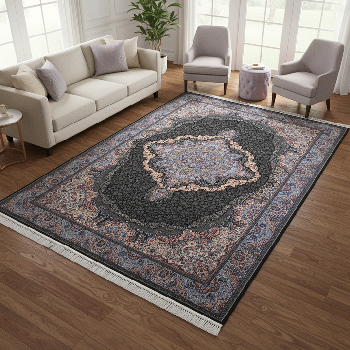 Grey & Blue Super Persian Rug 7x10 FT