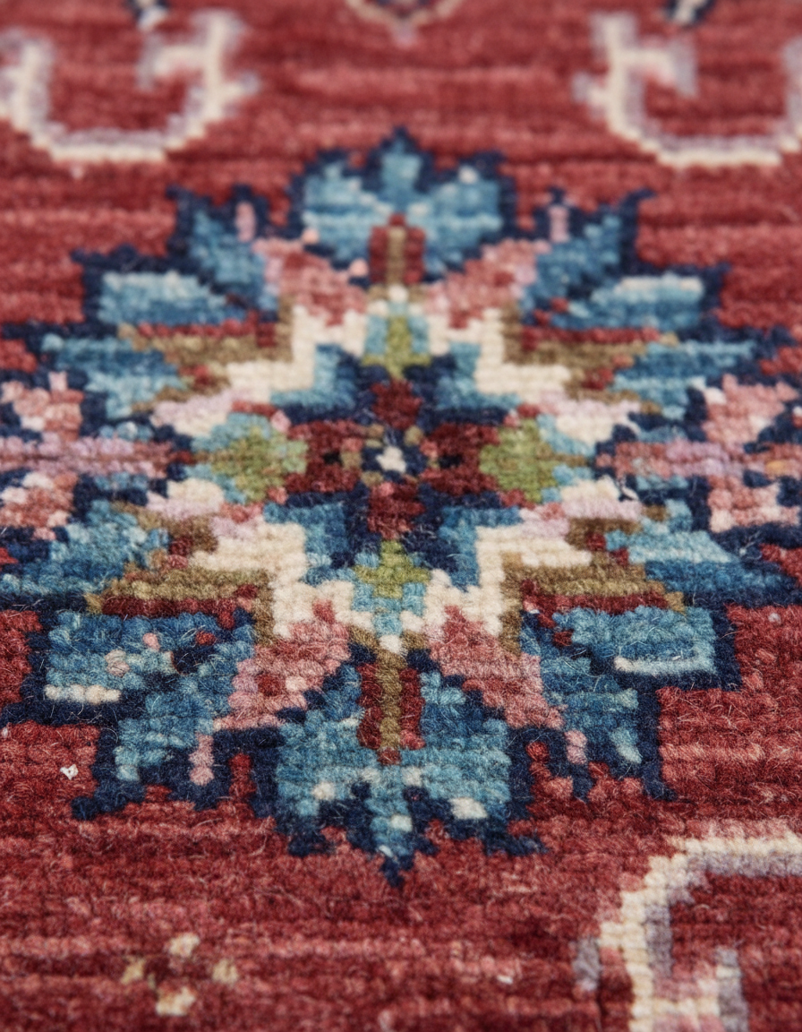 Khurjin Rich Handmade Rug 6.6X5 FT