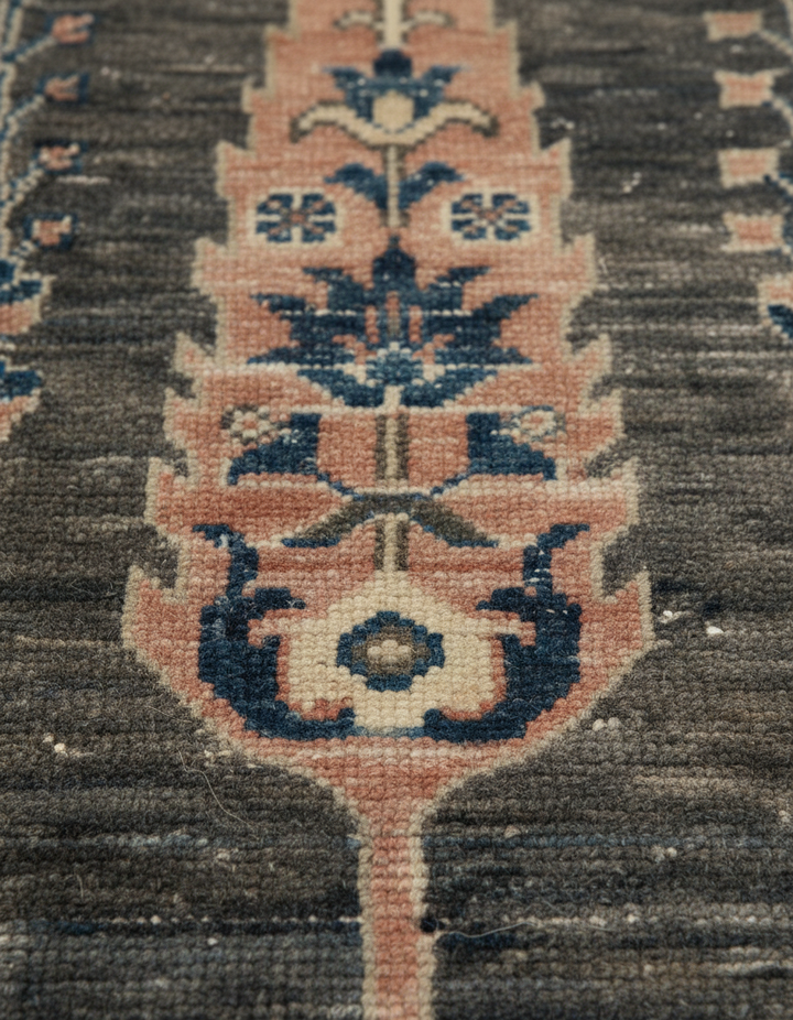 Khurjin Antique Handmade Rug 4.8X6.4 FT