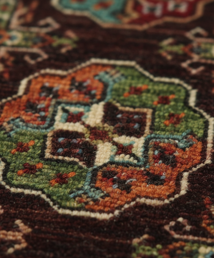 Khurjin Traditional Handmade Rug 5.6X7.9 FT