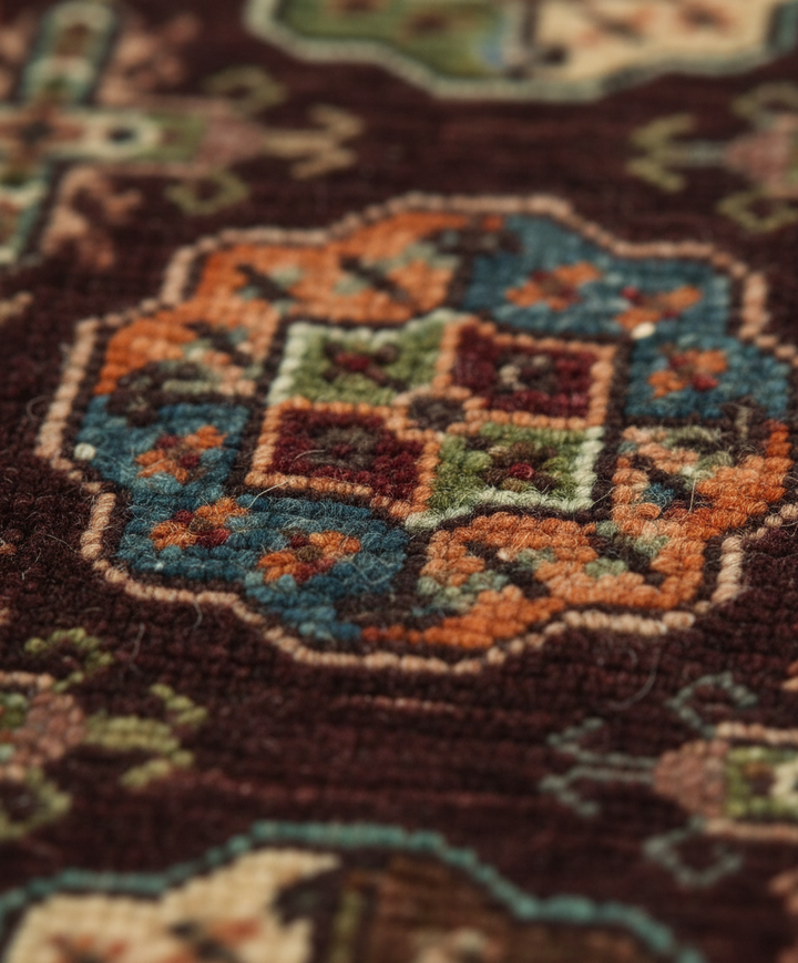 Khurjin Traditional Handmade Rug 5.6X7.9 FT