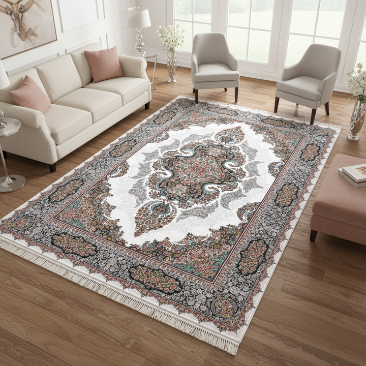 Ivory Super Persian Rug 7x10 FT