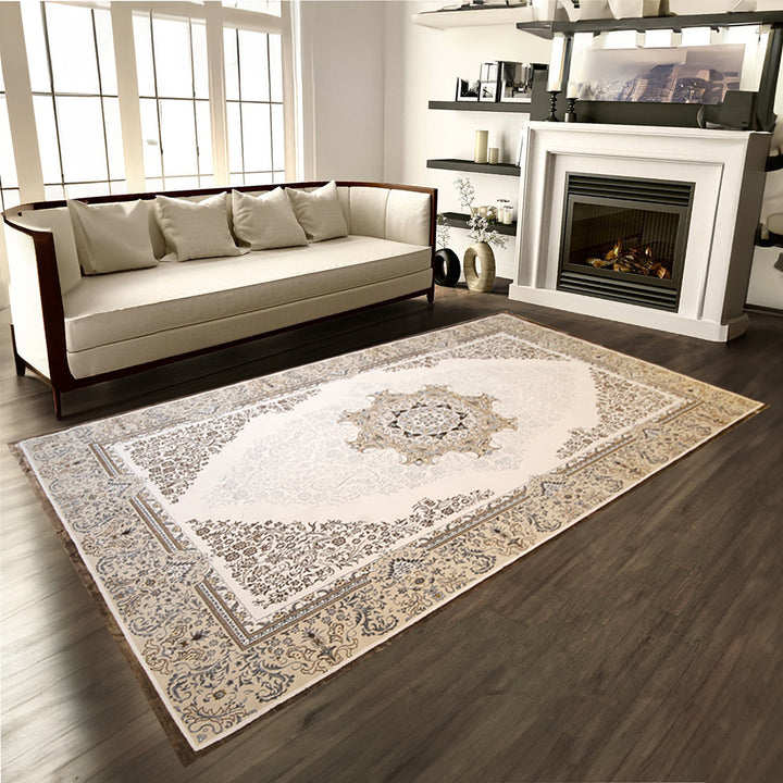 Turkish Silk Rug 7X10 Ft