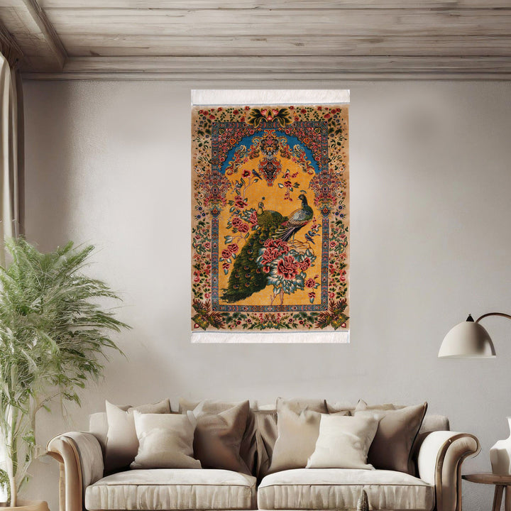 Supreme Fine Persian Silk Rug 2.5x4 Ft