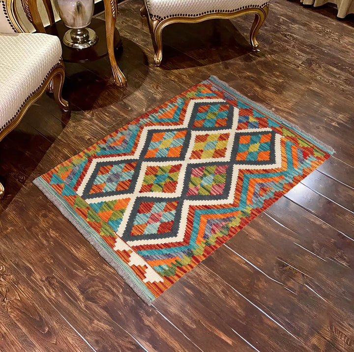 Afghani Kilim 2x3 FT
