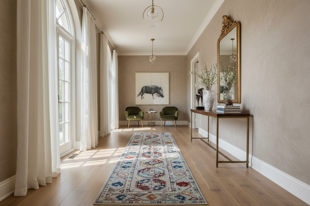 Khurjin Antique Runner Lifestyle