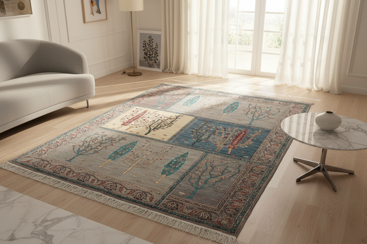 Khurjin Handmade Rug 5.7X7.10 FT