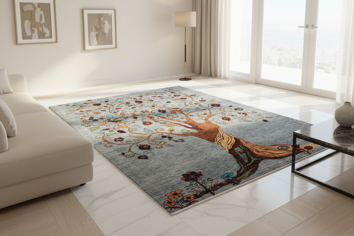 Khurjin Handmade Rug 5.8X7.8 FT
