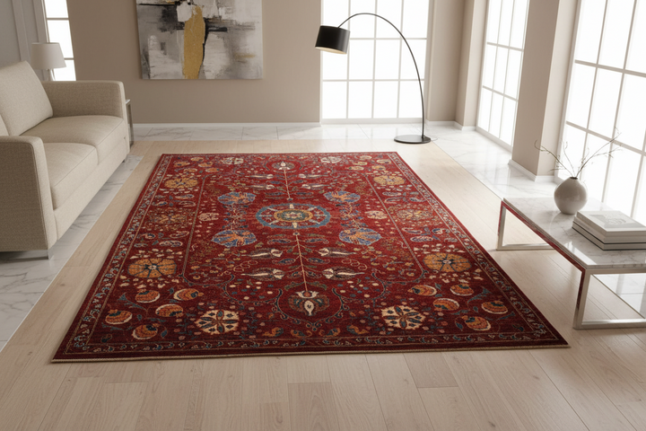 Khurjin Handmade Rug 6.9X10 FT