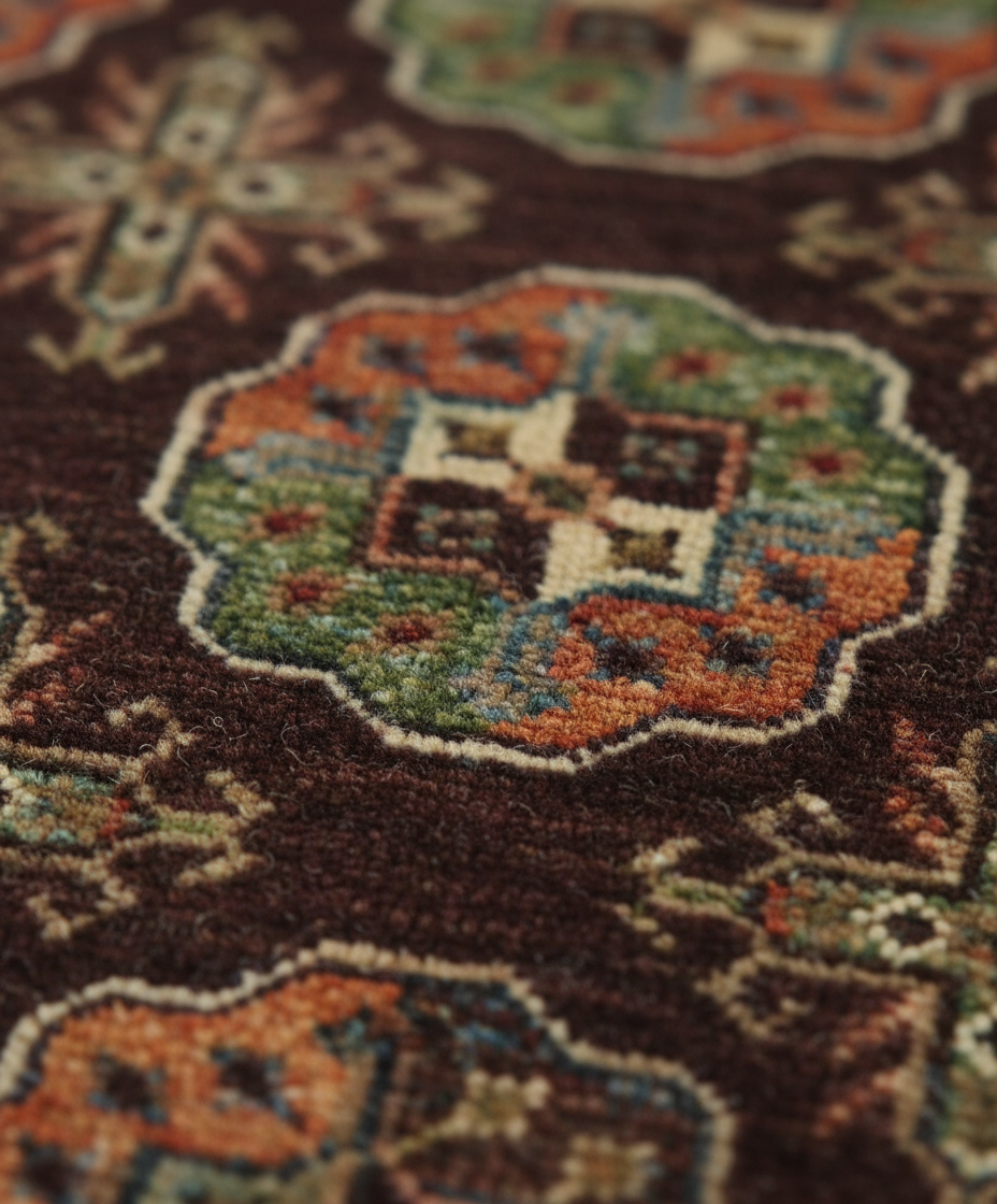 Khurjin Traditional Handmade Rug 5.6X7.9 FT