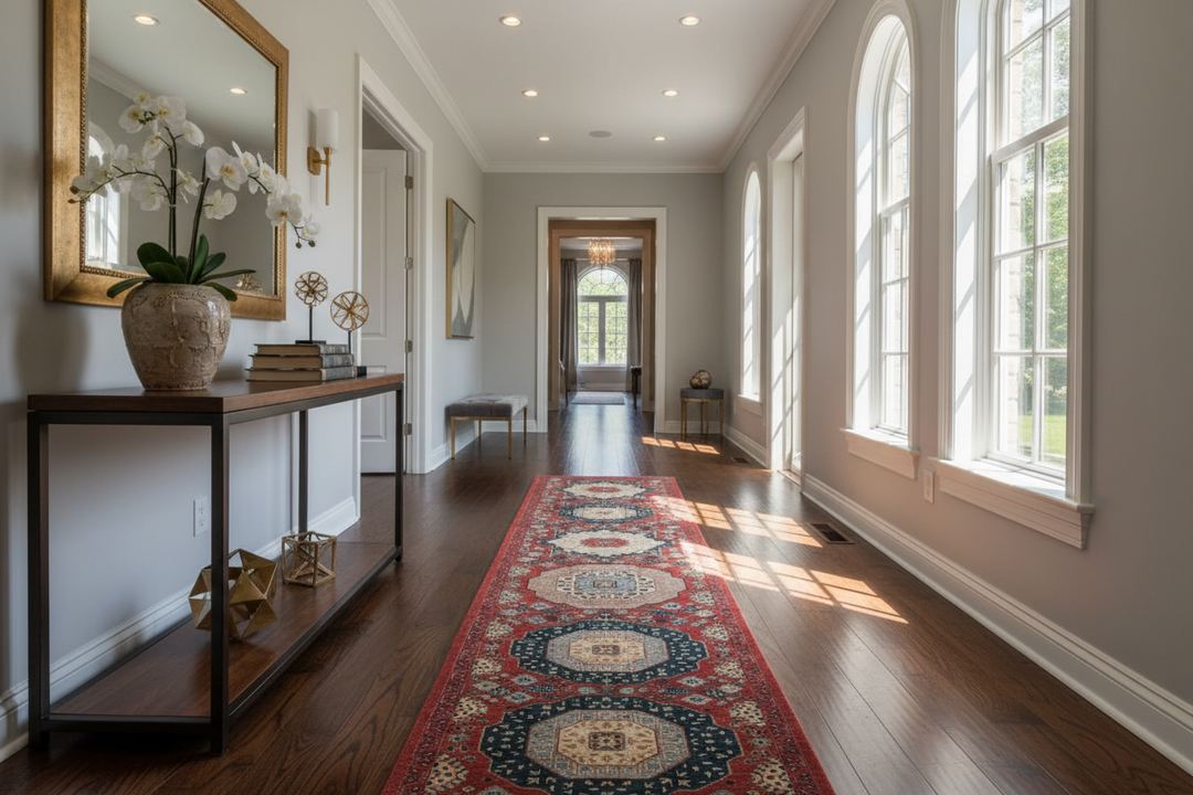 Multi Handmade Mamluk Runner 7567 Lifestyle