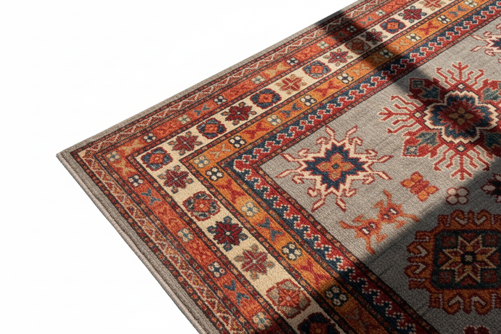 Traditional Super Kazak Rug 1309 Close-up 3