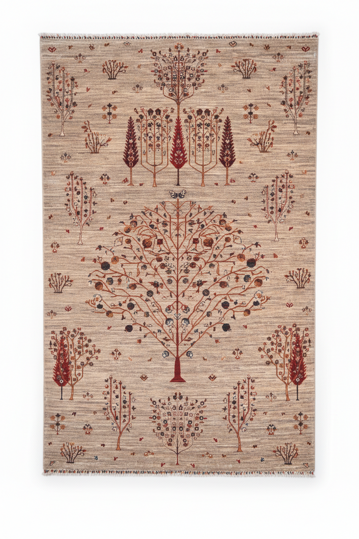 Khurjin Handmade Rug 7x10 FT