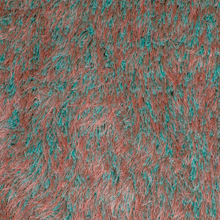 Firozi Gold Shaggy Rug 4x6 ft