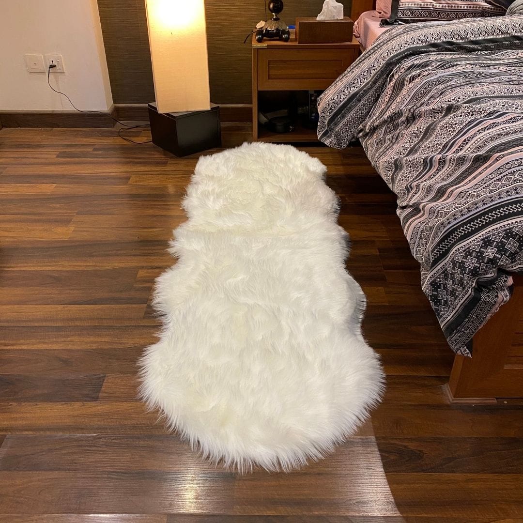 Fur-Runner - Pearl White  SHAPE 2x6 ft