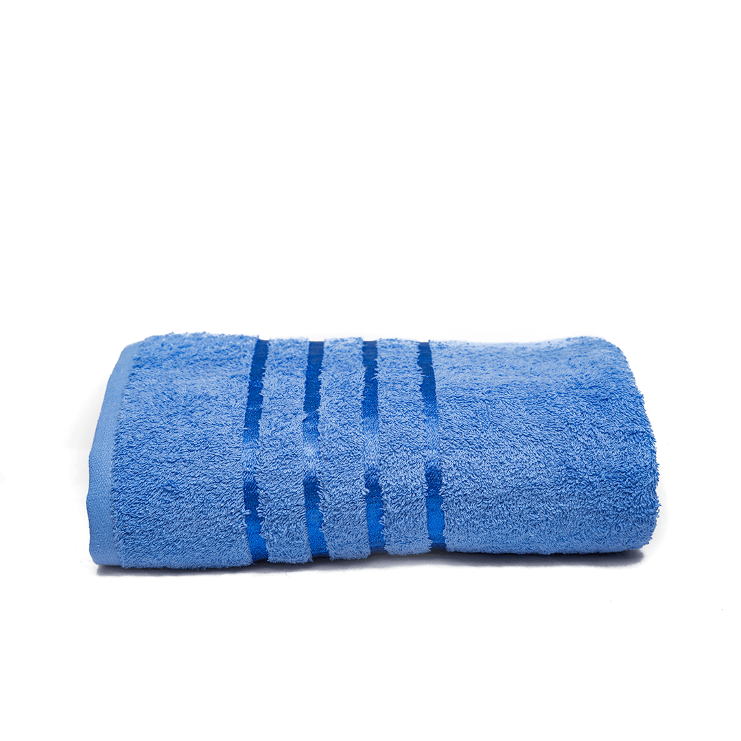 Cotton Towel Set - 2 Pieces - Sky Blue