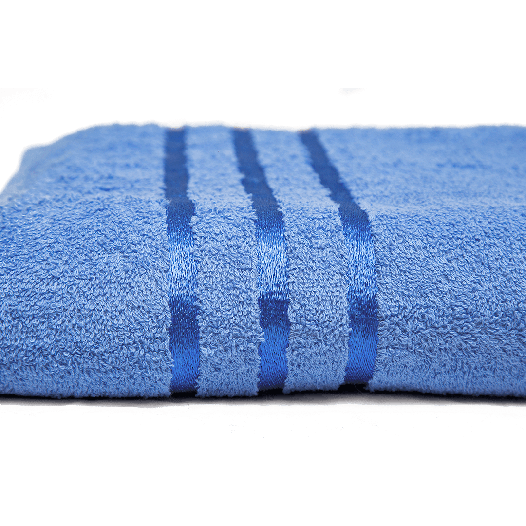 Cotton Towel Set - 2 Pieces - Sky Blue