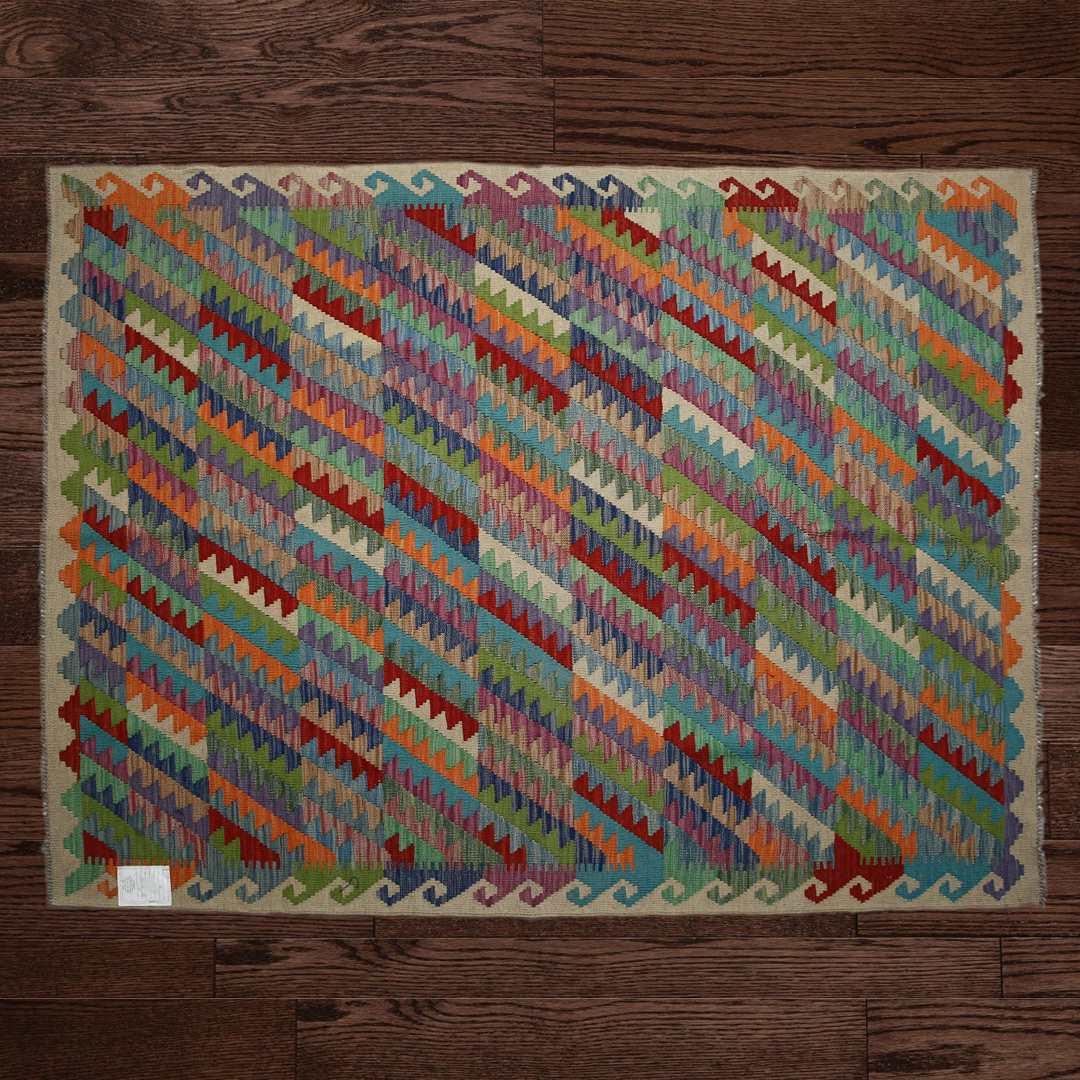 Afghani Kilim - 5x8 Ft