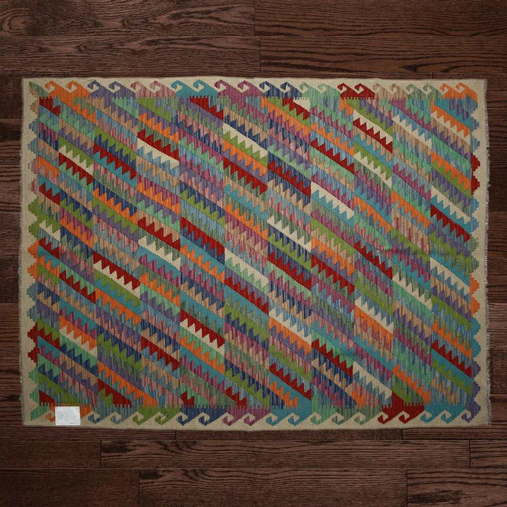 Afghani Kilim - 5x8 Ft