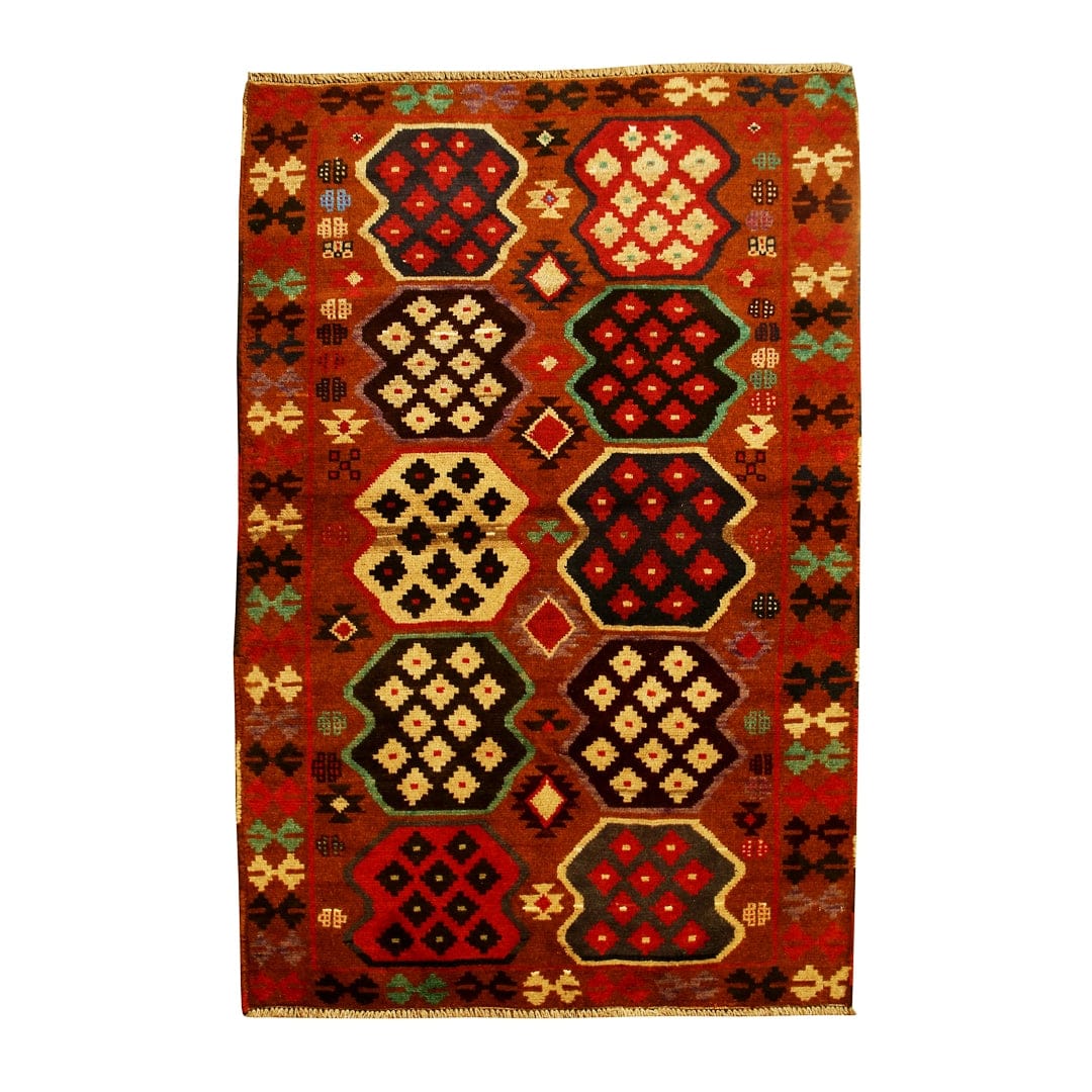 Balochi Rug - 4x6 Ft