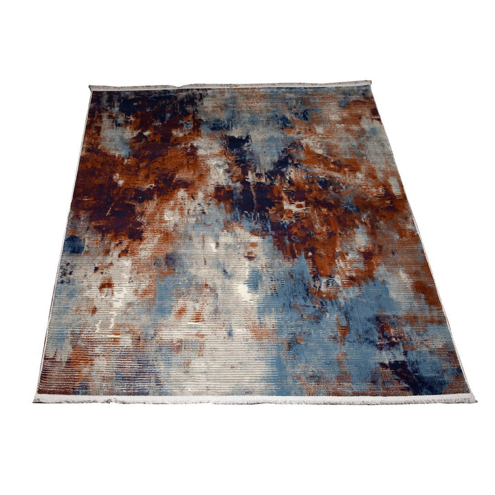 Multi Stripe Turkish Rug 4x6 ft