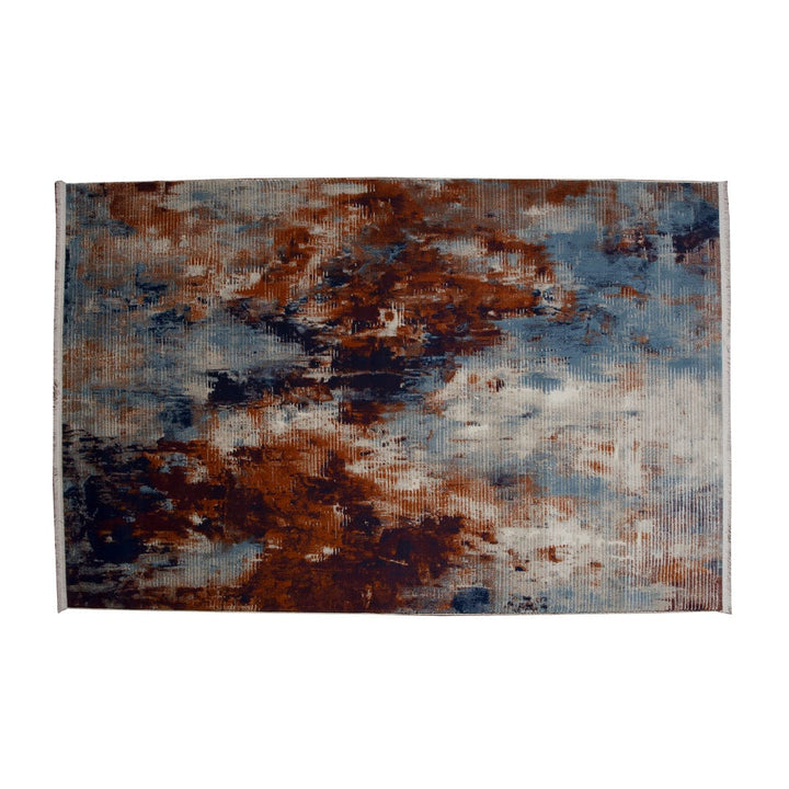 Multi Stripe Turkish Rug 4x6 ft