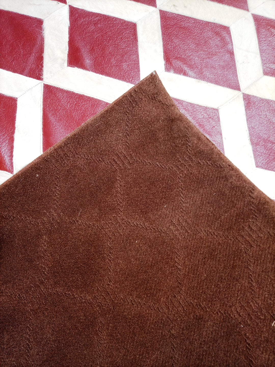 Cow Skin Patchwork Rug 4X6 ft