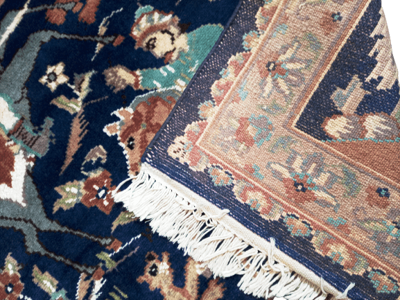 Shikargah Handknotted Silk Pictorial Rug 2.5x4 Ft