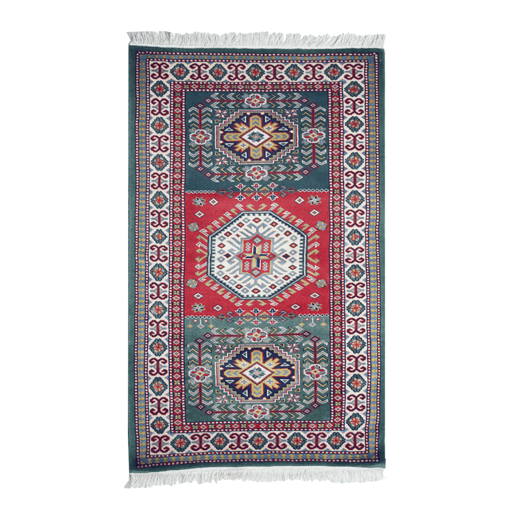 Handknotted Silk Rug 2.5x4 Ft