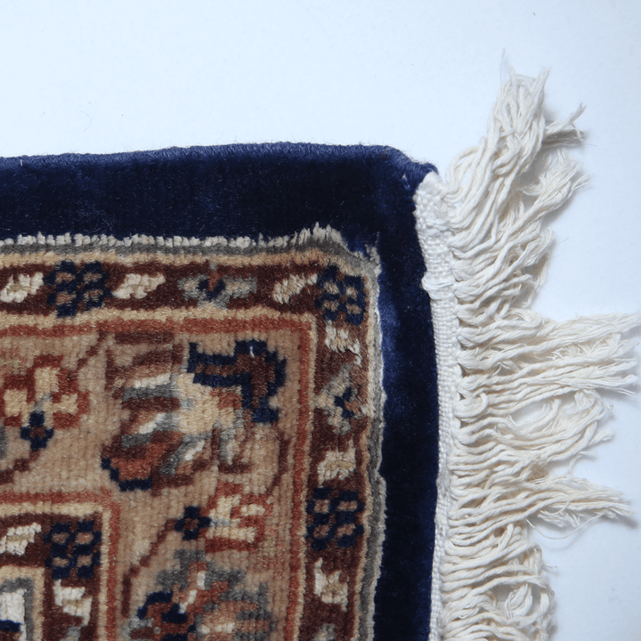 Handknotted Silk Rug 2.5x4 Ft