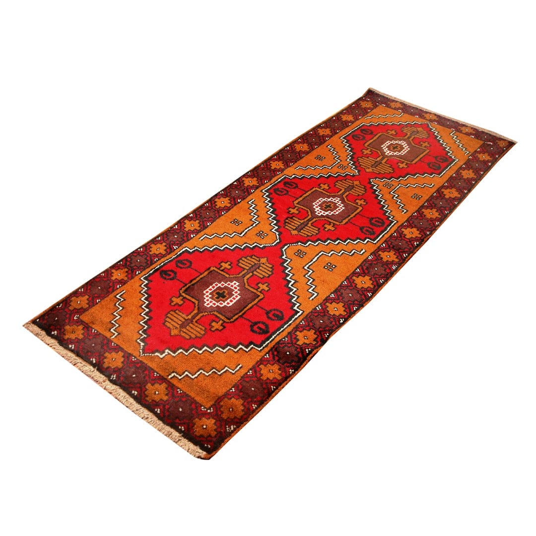 Balochi Rug - 2x6 Ft