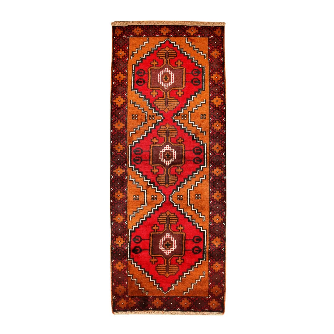 Balochi Rug - 2x6 Ft