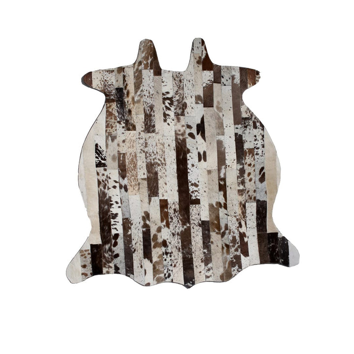Cow Skin Patchwork Rug 3x5 ft