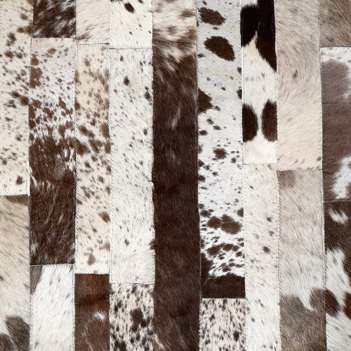 Cow Skin Patchwork Rug 3x5 ft